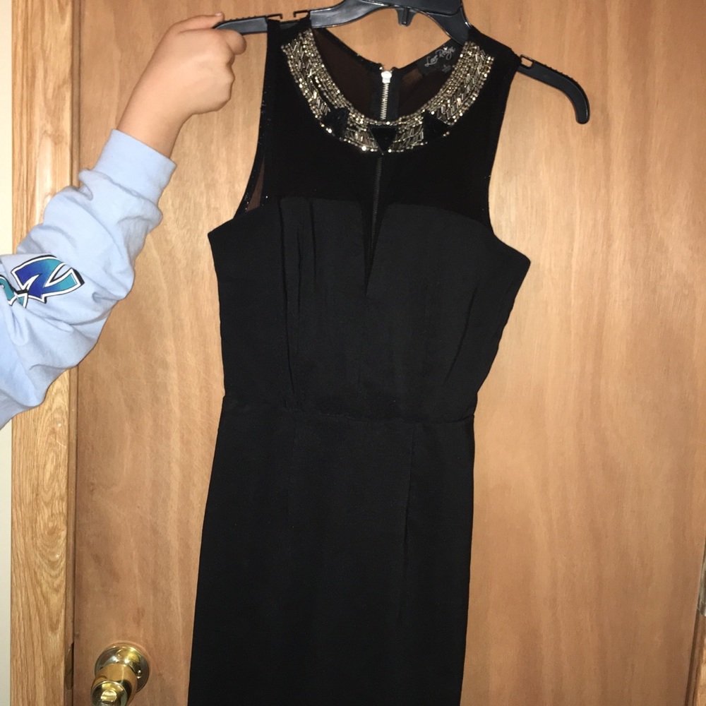 black homecoming dress